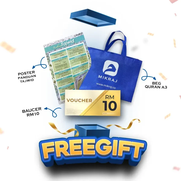 Pakej A - Set Al-Mathani + 4 Free Gift - Image 5